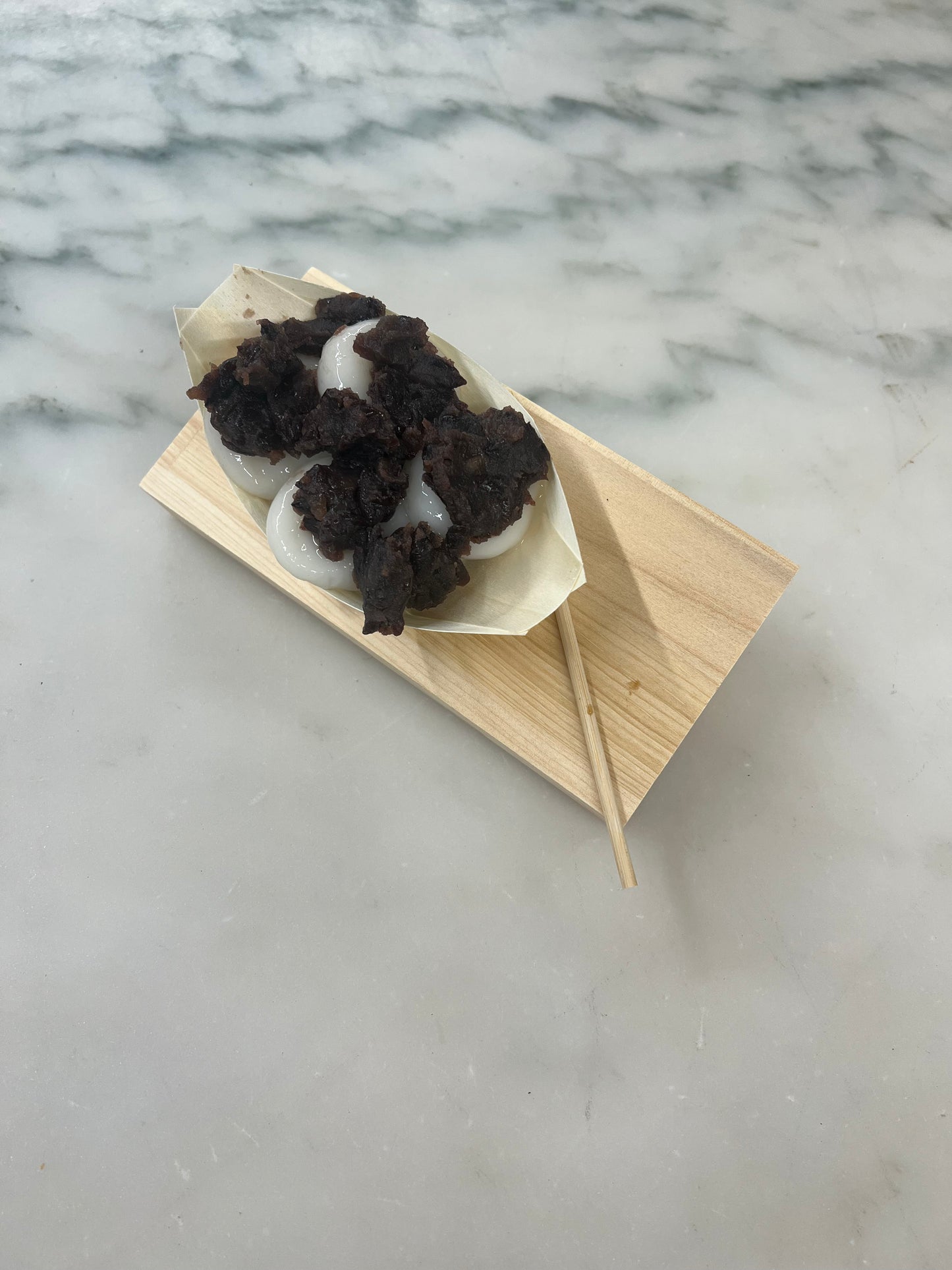 Shiratama Dango with Red Bean Paste