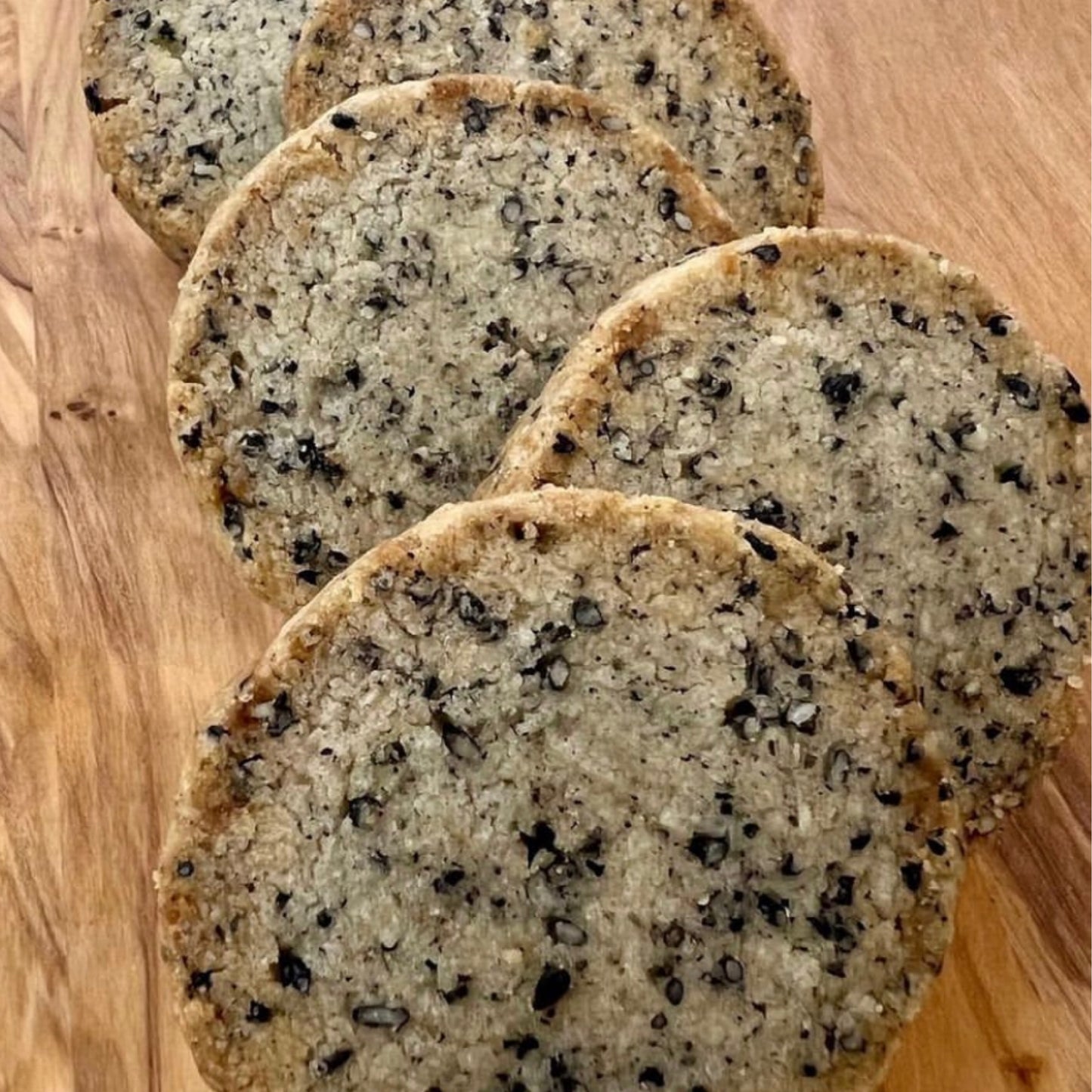Black Sesame seed cookies