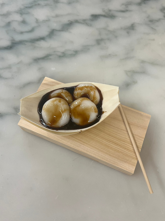 Shiratama Dango with Kuromitsu