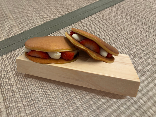 Strawberries and Cream Dorayaki